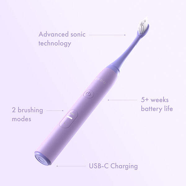 Ordo electric toothbrush lavender - British product