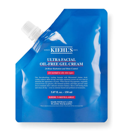 Harrods Kiehl's Ultra Facial Oil-Free Gel-Cream Refill Facial Moisturiser 150ml- Buy online at McGrocer