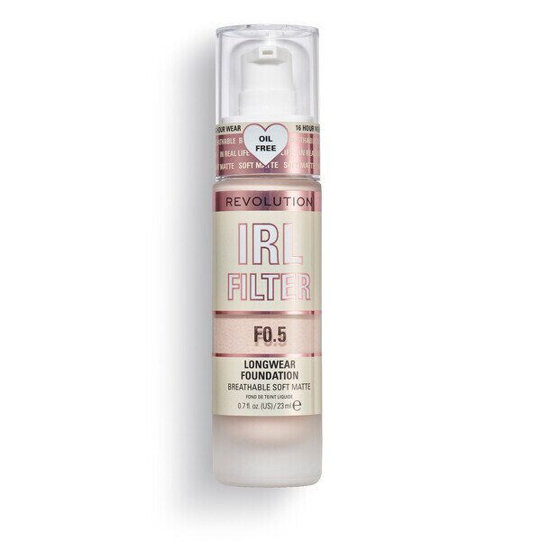 Revolution IRL Filter Longwear Foundation 0.5 GOODS Superdrug   