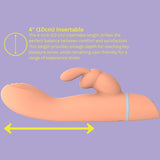 Mina Thrill G-Spot Rabbit Vibrator, imported from the UK
