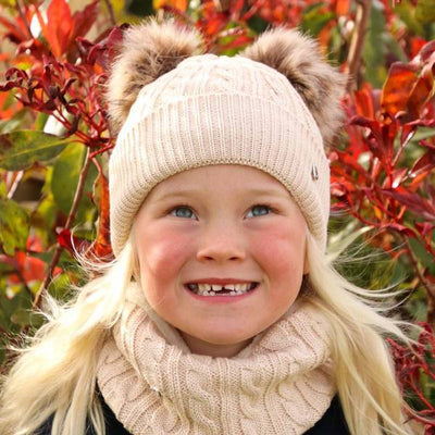 قبعة Hy Kids Morzine Beanie مقاس واحد يناسب الجميع