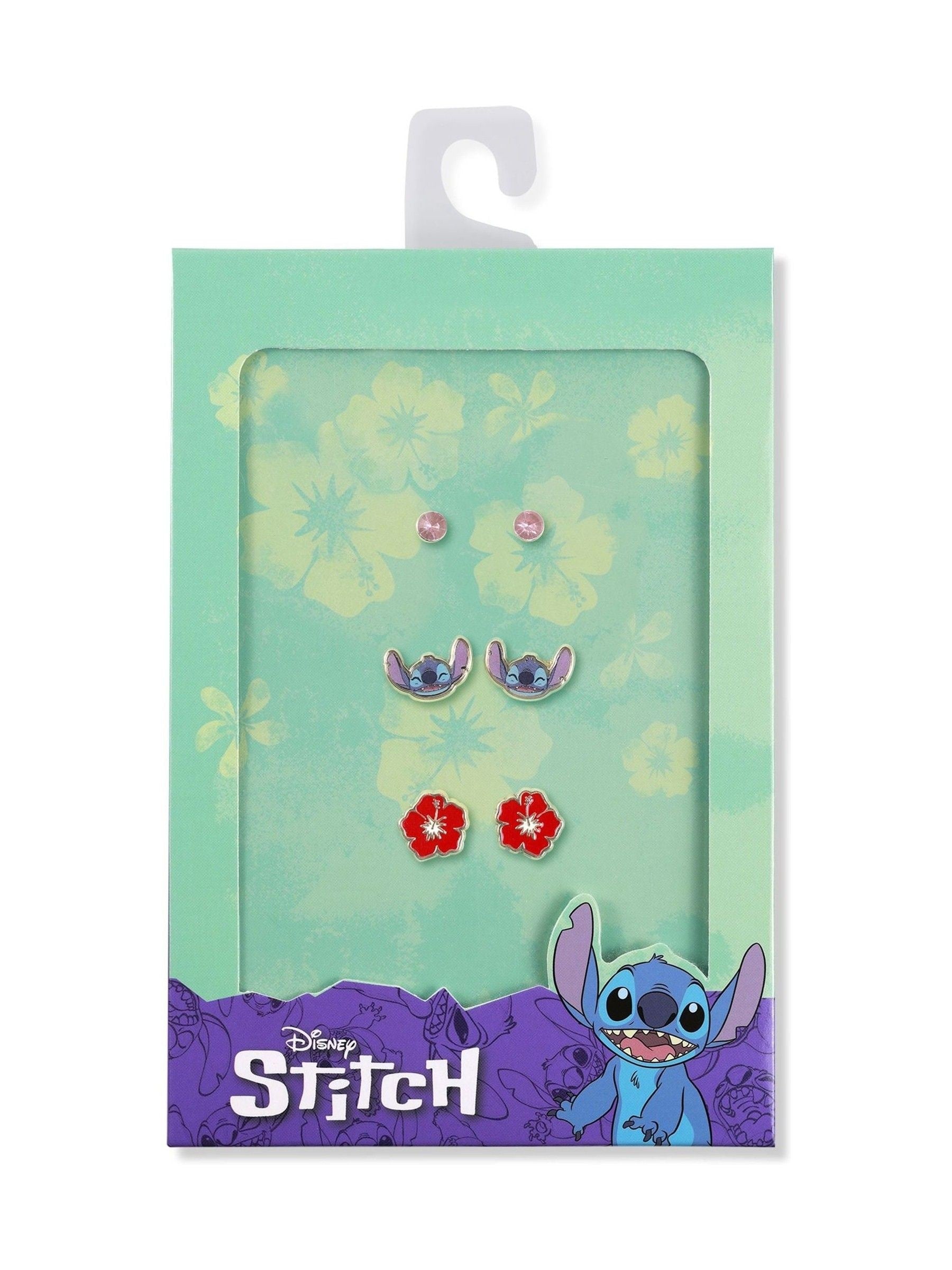 Peers Hardy Disney Lilo & Stitch enamel earring set, UK version