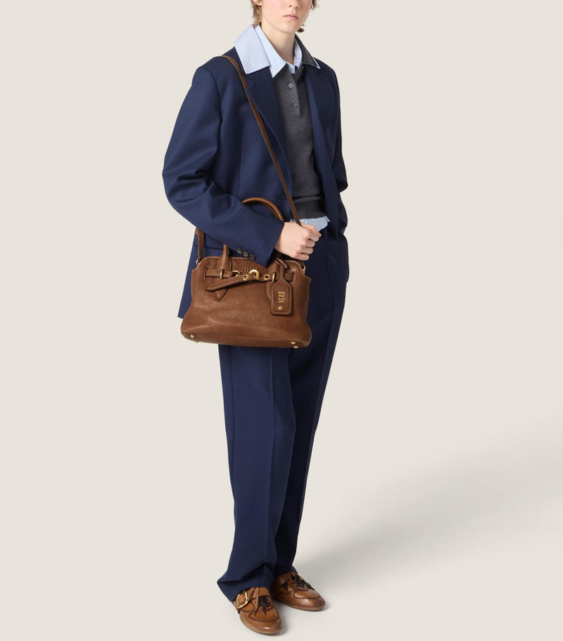 Miu Miu Aventure Nappa leather top-handle bag, UK version