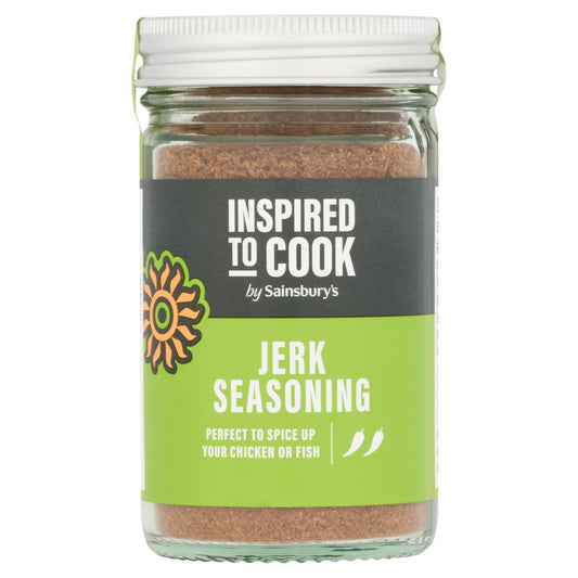 Sainsbury's Jerk Seasoning, Inspired to Cook 50g Herbs spices & seasoning Sainsburys   