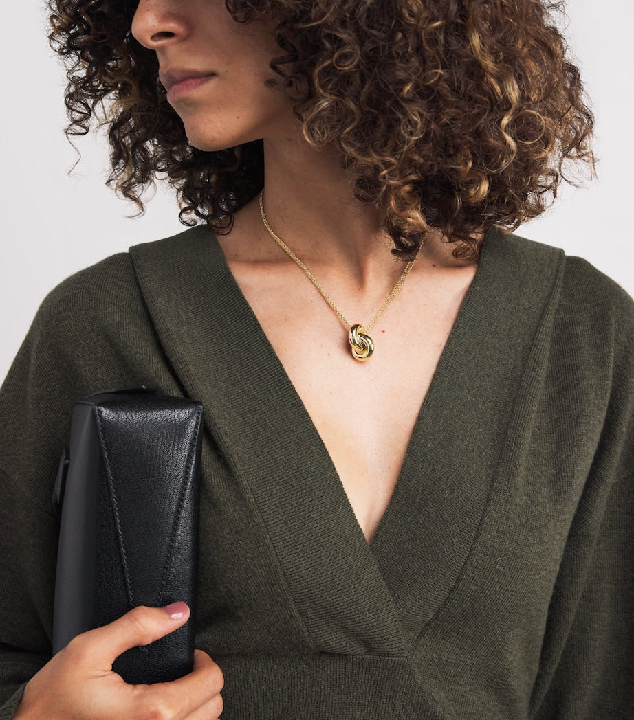 Engelbert yellow gold Legacy Knot necklace (British brand)