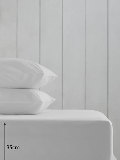 Drap-housse Profond Coton Riche Blanc Next - Acheter en ligne chez McGrocer