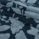 Habitat hand towels navy foliage 90x50cm - British product