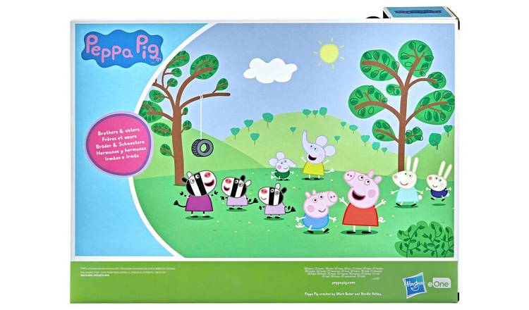 Peppa Pig Carry Along Brothers And Sister GOODS Argos