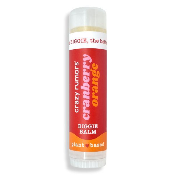 Crazy Rumors lip balm Biggie Cranberry Orange 4.5g, imported from the UK