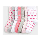 Mothercare Glitter Heart Socks - 7 Pack GOODS Boots   