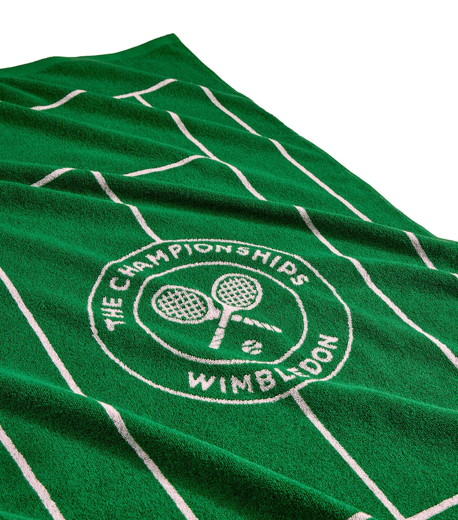 Christy x Wimbledon Tennis Court Bath Towel (70cm x 133cm)