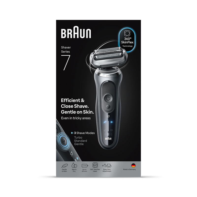 Braun Series 7 electric shaver (British brand)
