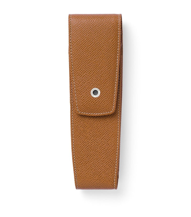 Graf von Faber-Castell leather Epsom pen case (British brand)