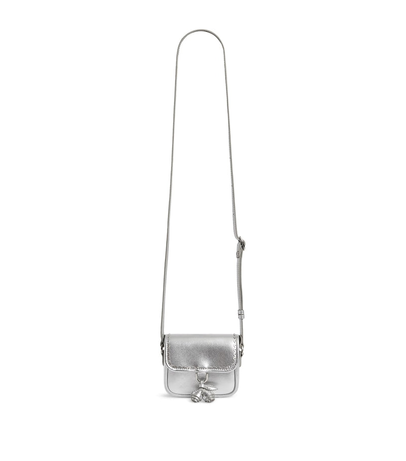 Bonpoint metallic leather Lani shoulder bag H10.5xW13cm - British product