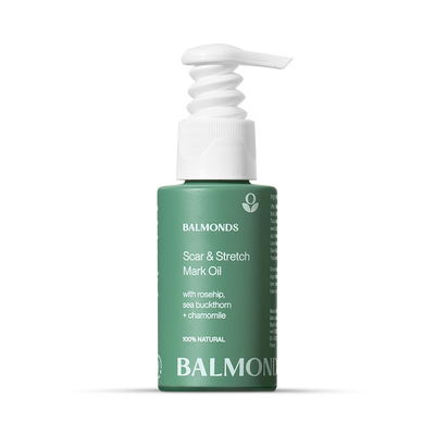 Holland & Barrett Balmonds Scar & Stretchmark Oil 50ml Body Oil- Buy online at McGrocer