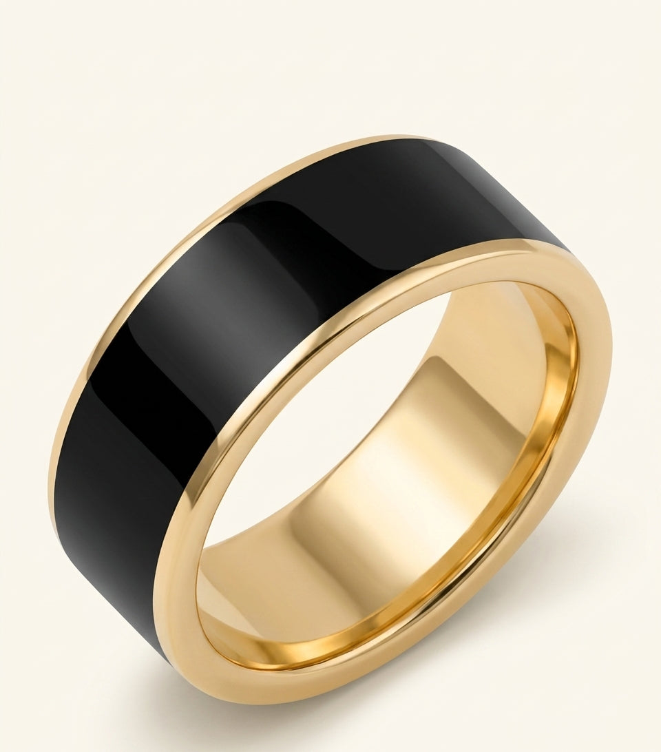 Prada enamel logo ring - British product