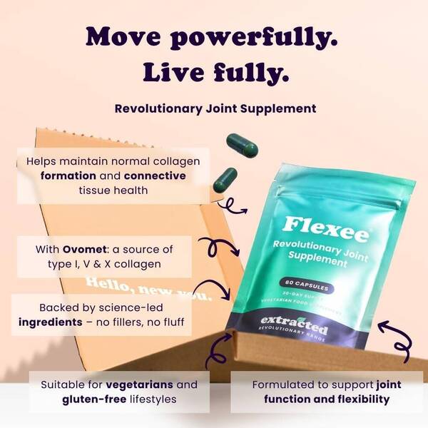 Flexee joint supplement 60 capsules - British product