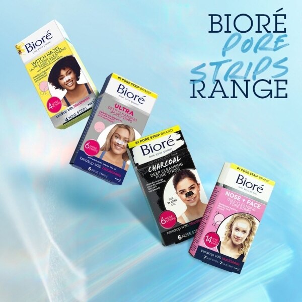 Biore Charcoal Pore Strips 6ct