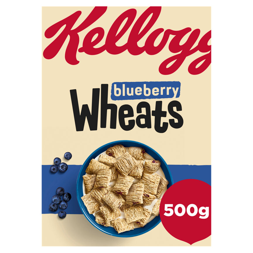 Kellogg's Wheats Blueberry Breakfast Cereal