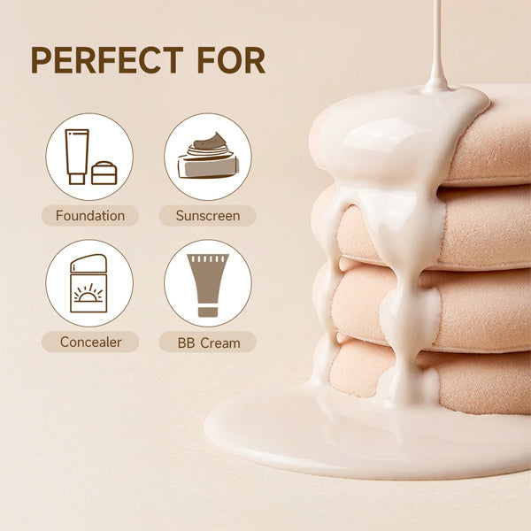 Livingandhome beauty makeup sponge set 2pcs - British product