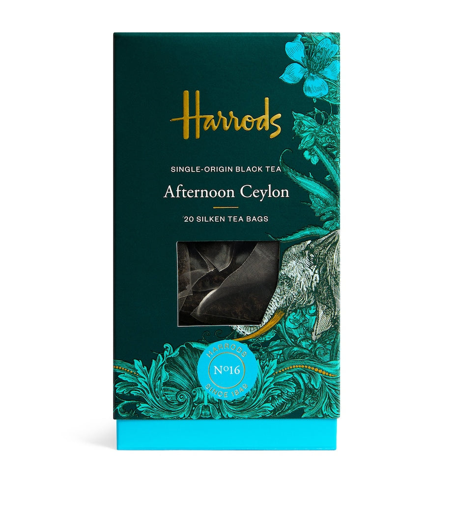 Harrods Afternoon Ceylon Tea 20 tea bags, UK version