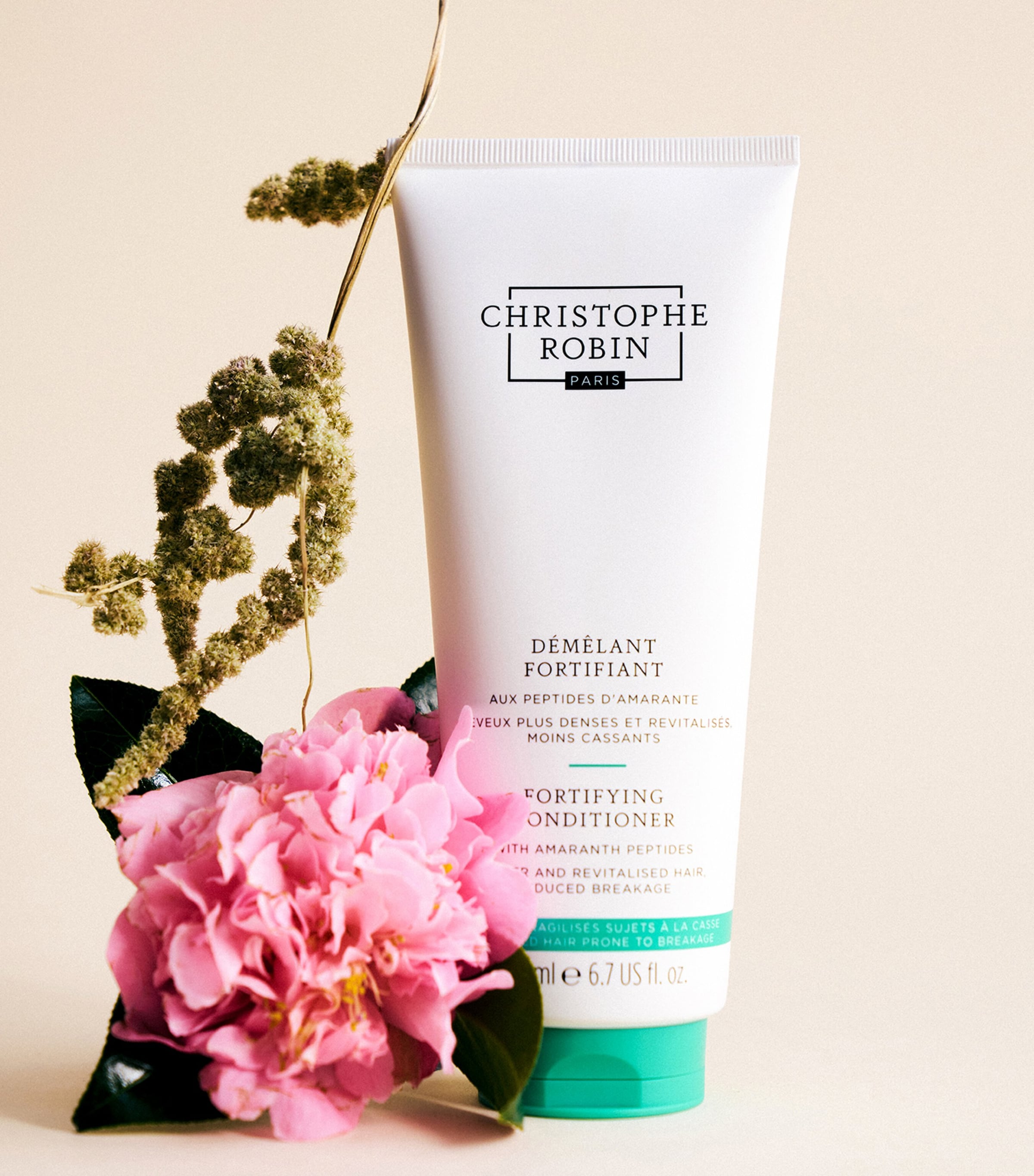 Christophe Robin Fortifying Hair Conditioner 200ml - British product