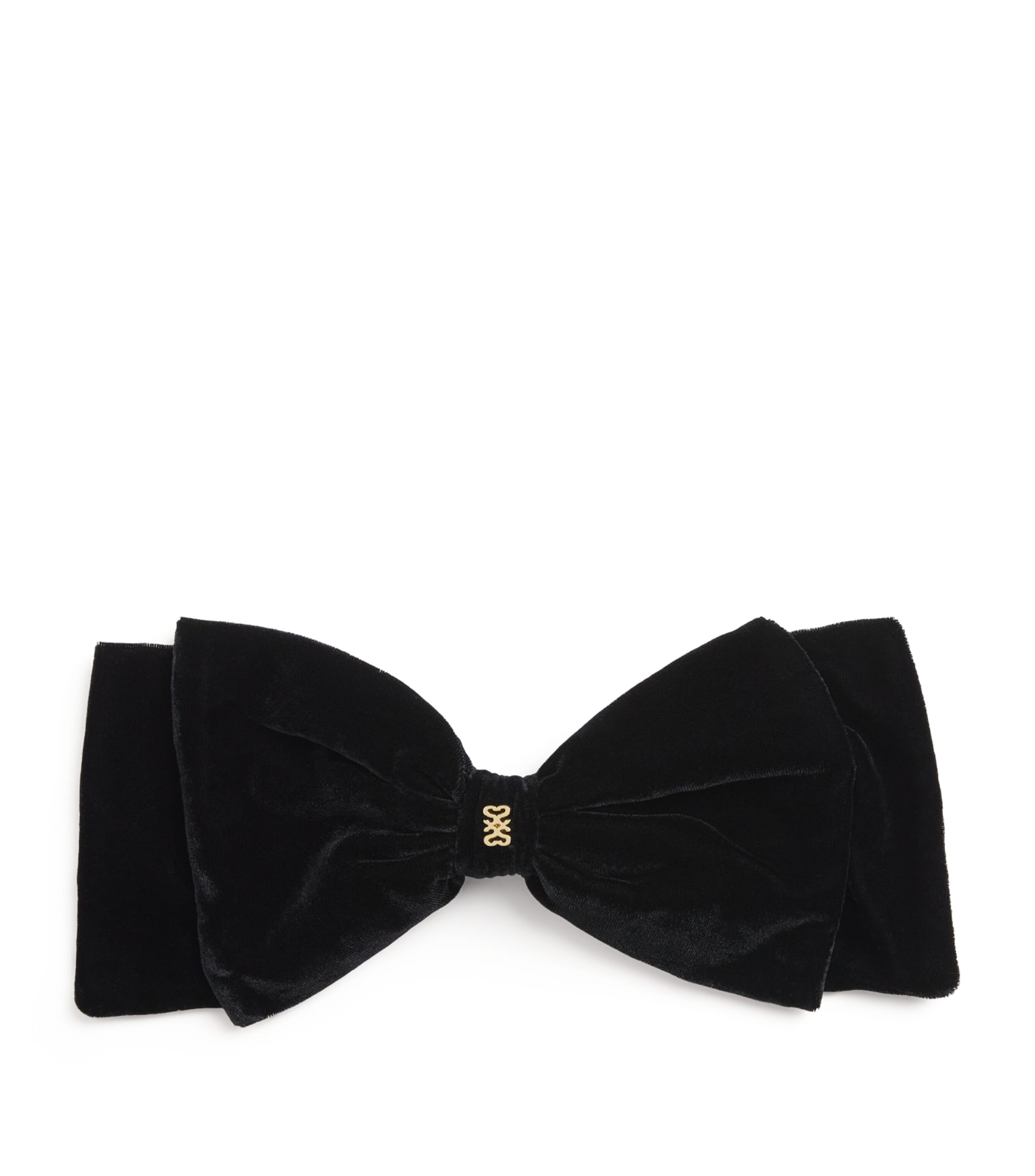Sandro Paris velvet bow hair clip (British brand)