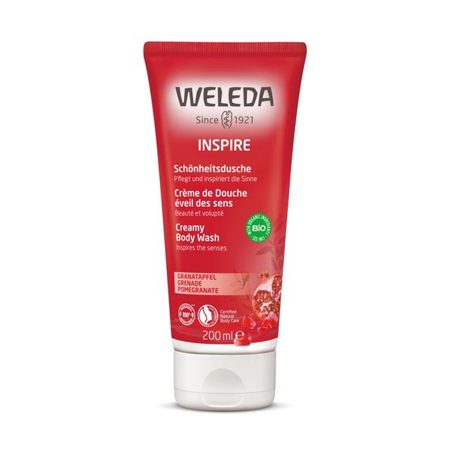 Weleda Pomegranate Inspire Creamy Vegan Body Wash   200ml GOODS M&S   