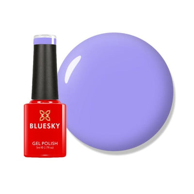Superdrug Bluesky Gel Polish Mini Minimal Style Lilac Nail Polish- Buy online at McGrocer