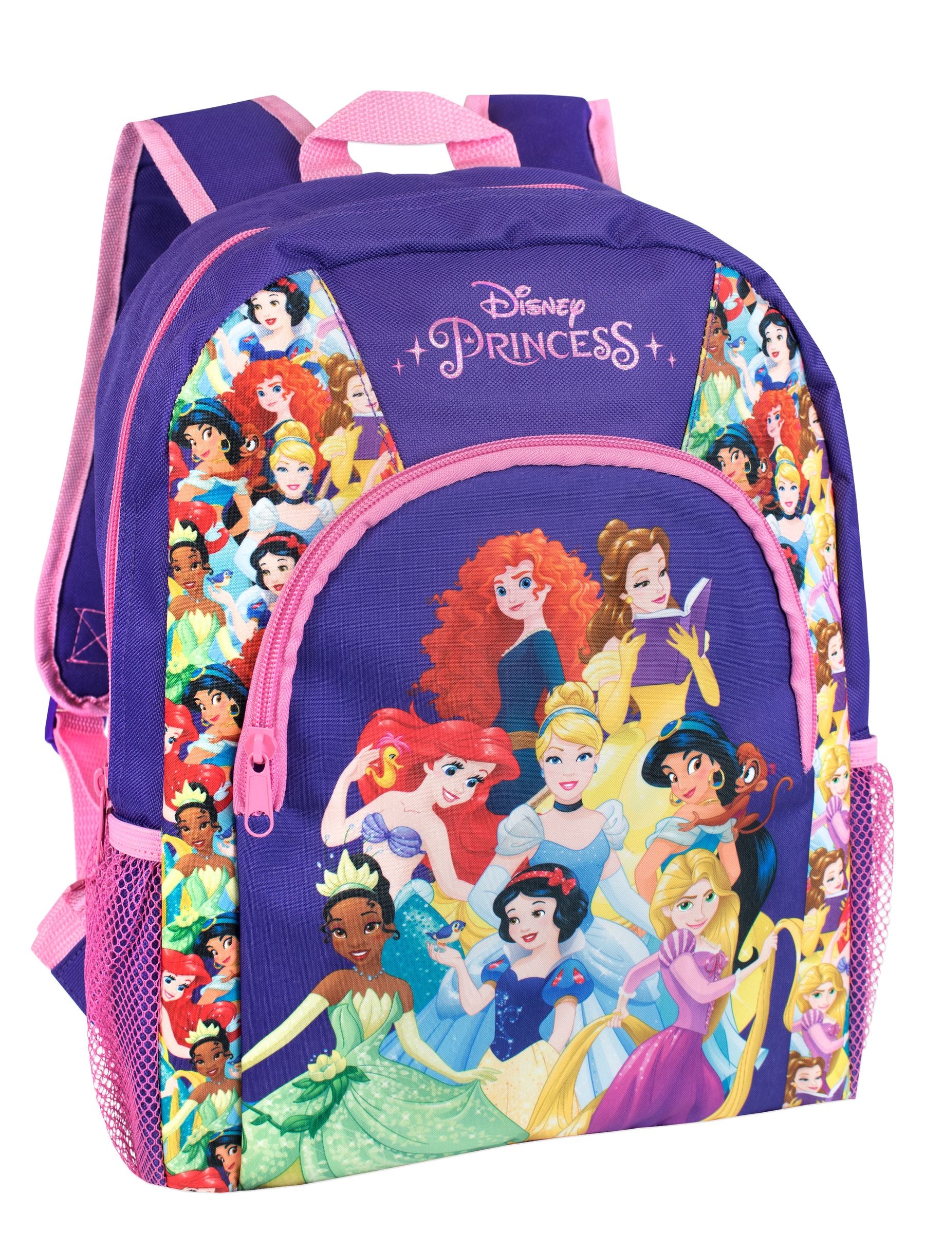 Disney Princess kids backpack in purple design (British brand)