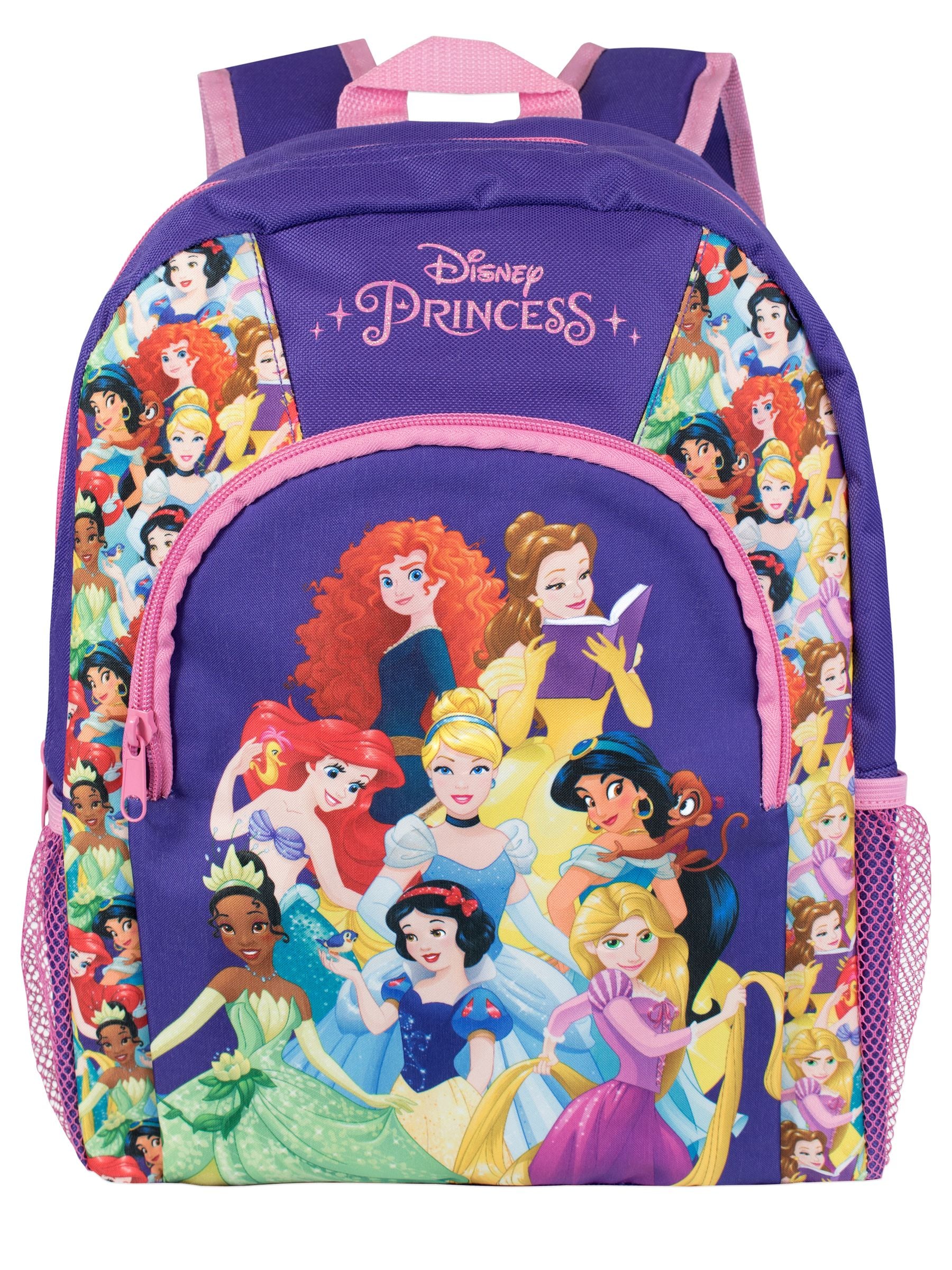 Disney Princess kids backpack in purple design (British brand)