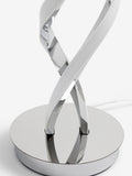 Chrome Callie LED table lamp - British product