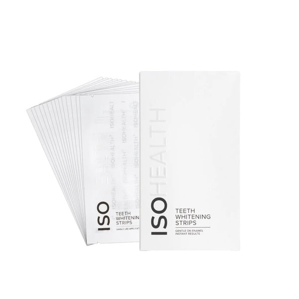 Isohealth teeth whitening strips clear 60 strips, UK version