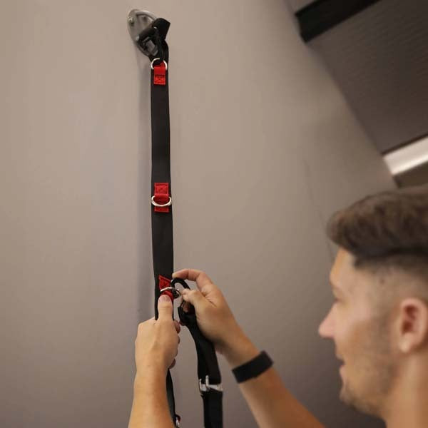 Fitness Mad Pro Bodyweight Suspension Trainer with Carry Bag - British product