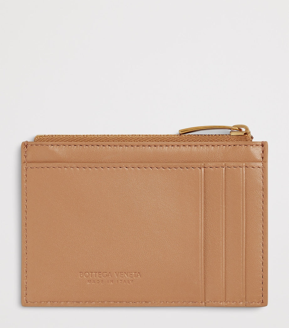 Bottega Veneta card case in Intrecciato leather, 8x12cm (British brand)