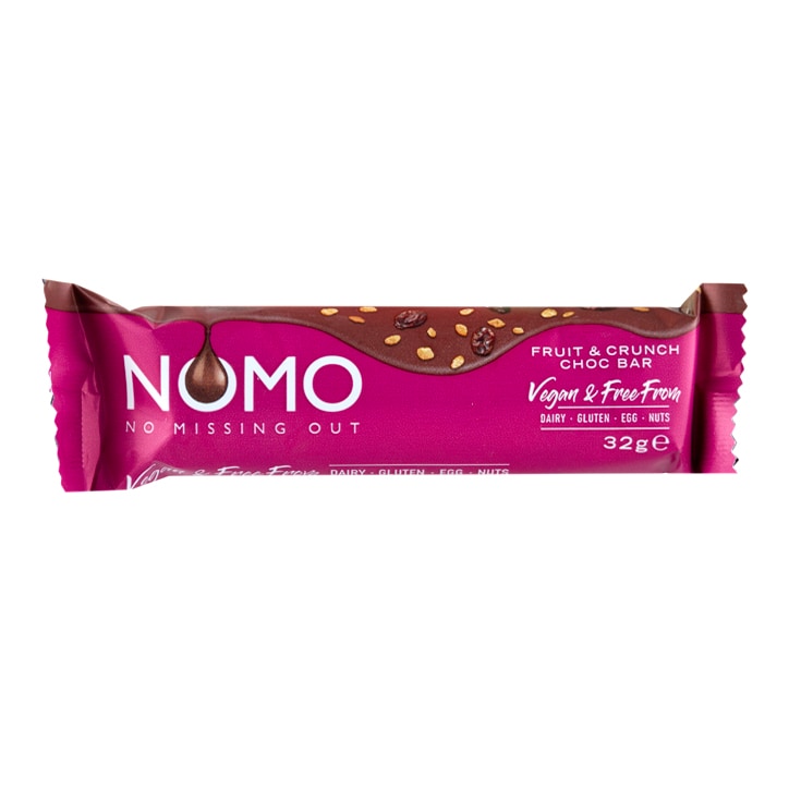 NOMO Vegan Caramel & Sea Salt Choc Bar 38g Chocolate Holland&Barrett   