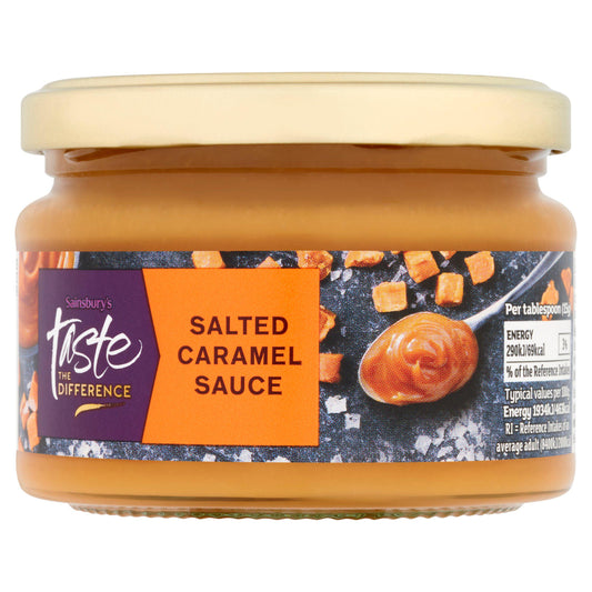 Sainsbury's Salted Caramel Sauce, Taste the Difference 260g
