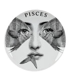 Fornasetti Zodiaco wall plate No. 359 26cm - British product