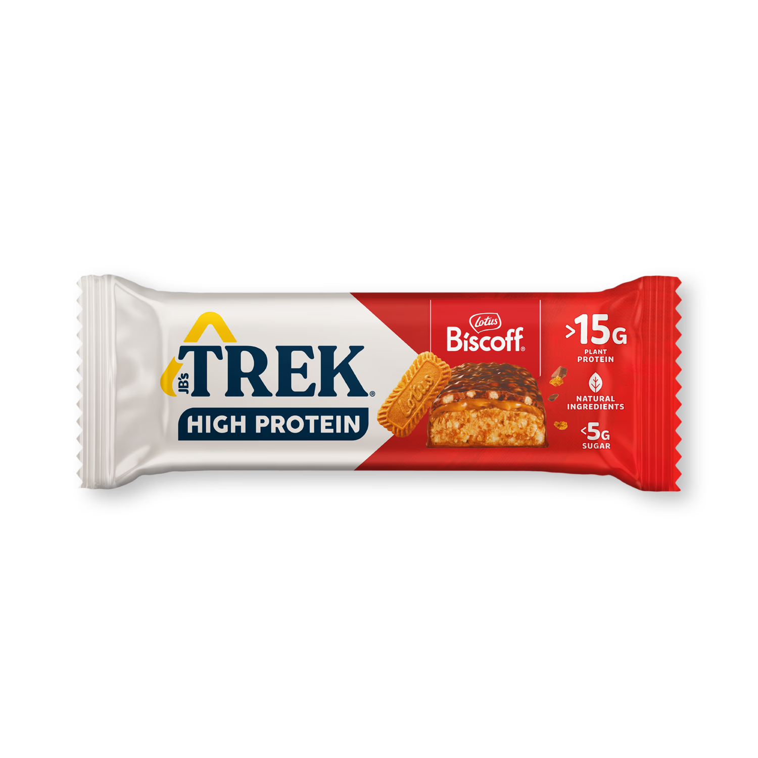 TREK Biscoff protein bar multipack 12x55g, UK version