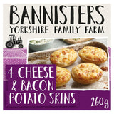 Bannisters Farm 4 Cheese & Bacon Baked Potato Skins   260g GOODS M&S   