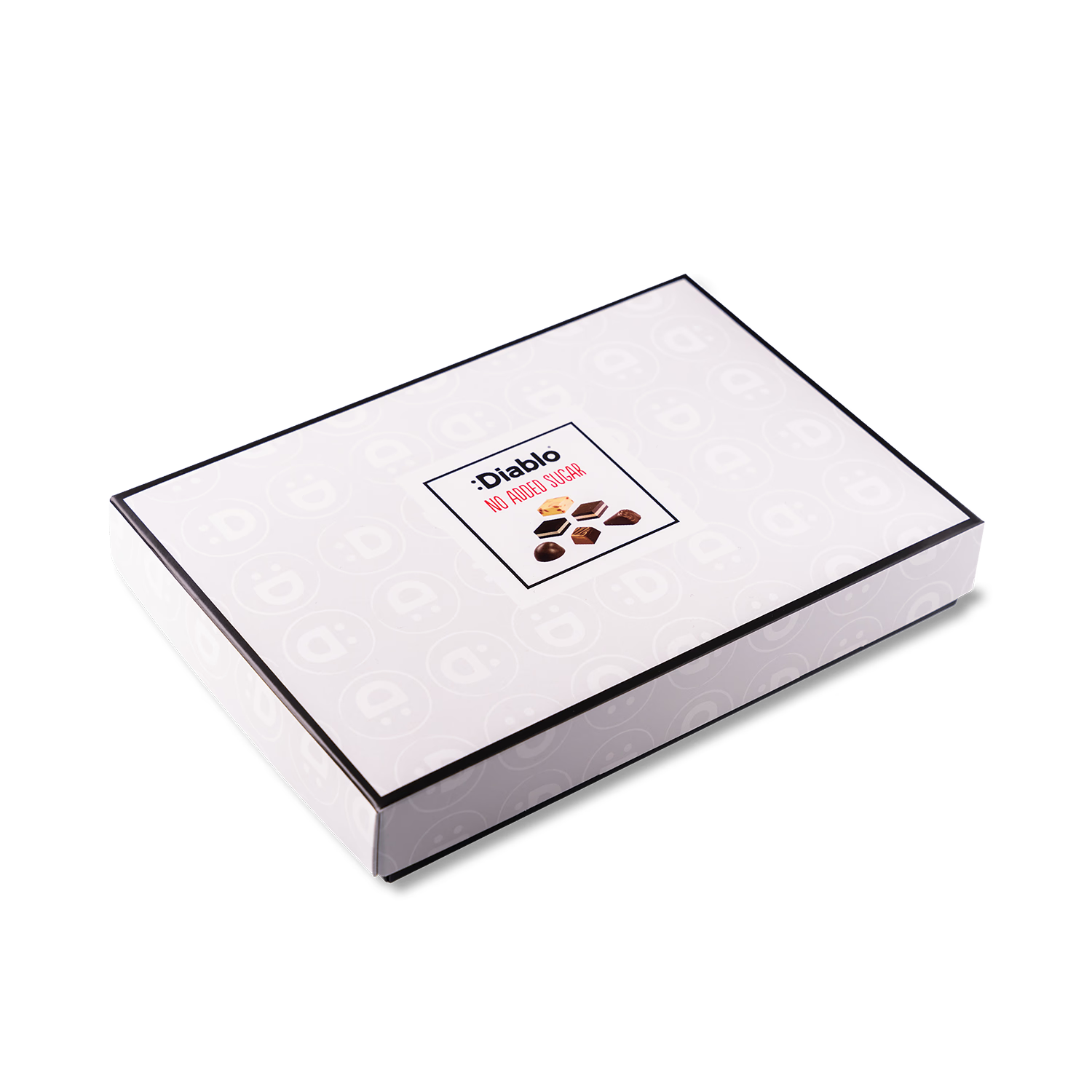 Diablo no added sugar chocolate gift box 142g, UK version