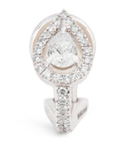 Messika My Twin white gold clip-on earring 0.23ct (British brand)
