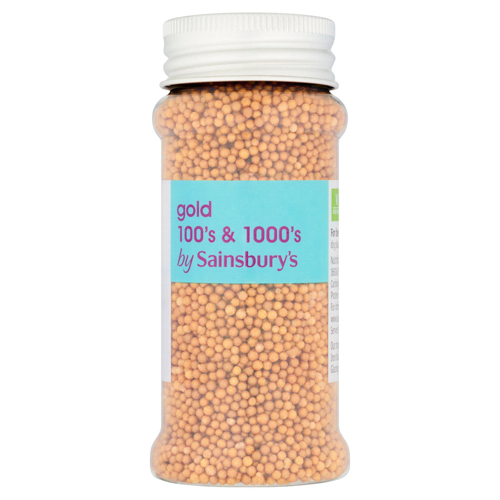 Sainsbury's Gold Hundreds & Thousands 80g