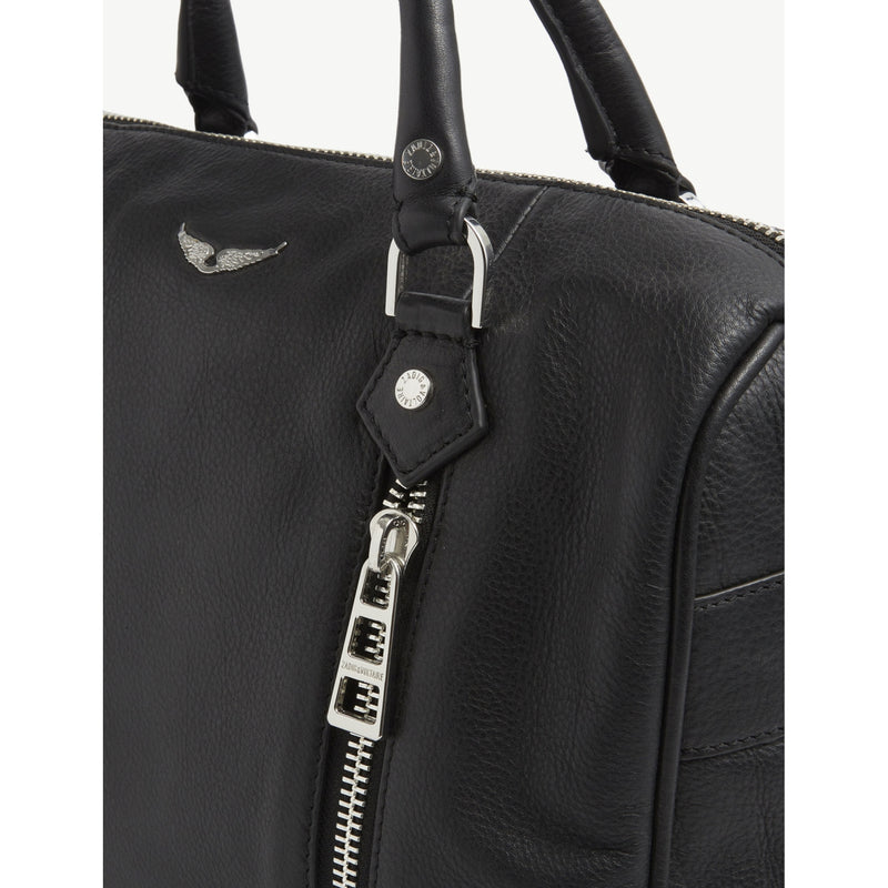 Zadig & Voltaire pebbled leather cross-body bag (British brand)