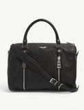 Zadig & Voltaire pebbled leather cross-body bag (British brand)