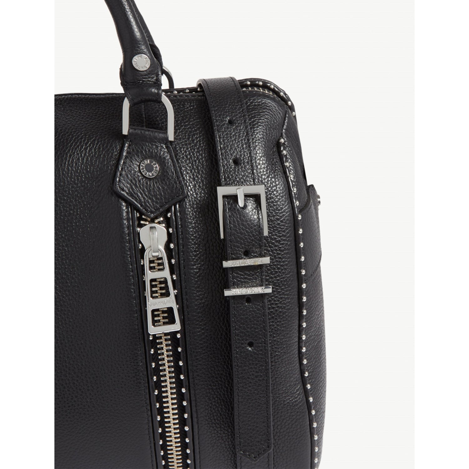 Zadig & Voltaire Sunny studded leather bowling bag - British product
