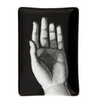 Fornasetti rectangular porcelain ashtray - British product
