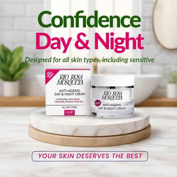 Rio Rosa Mosqueta Day & Night face cream 50ml, UK version