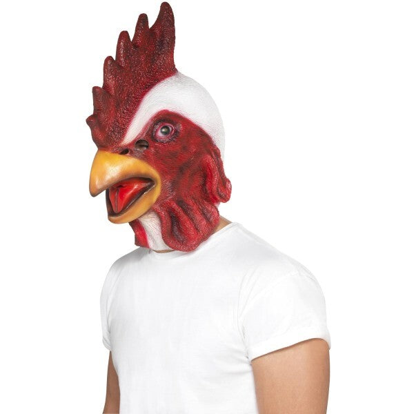 Smiffys white chicken mask (British brand)