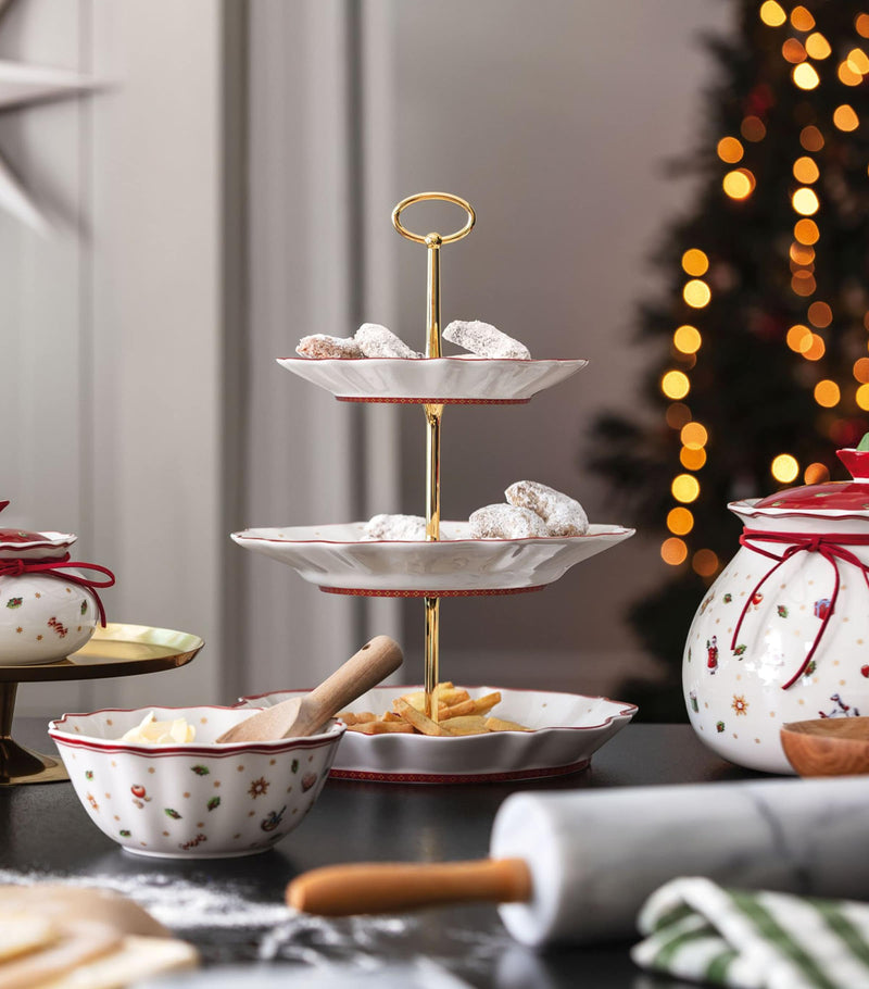 Villeroy & Boch Toy's Delight porcelain tray stand 33cm (British brand)